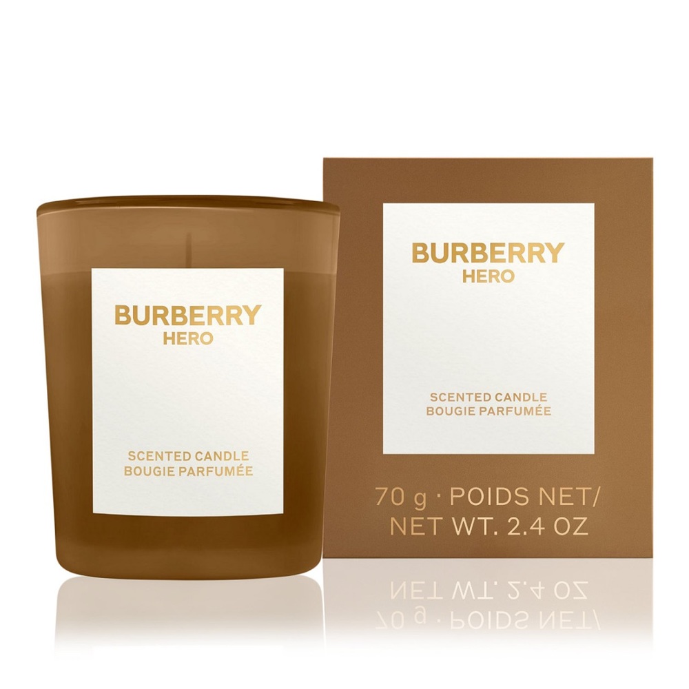 NEW authentic Burberry Hero scented candle 2.4 ounce
